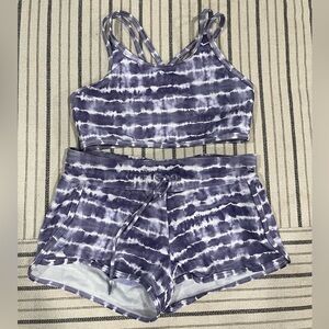 Athleta Girl Bikini Top+Swim Short Set
